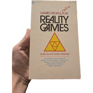 Games people play reality games by Saville Sax 1972 popular library